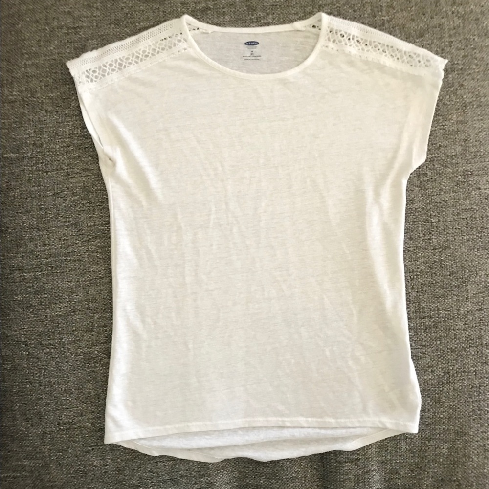OLD NAVY white blouse